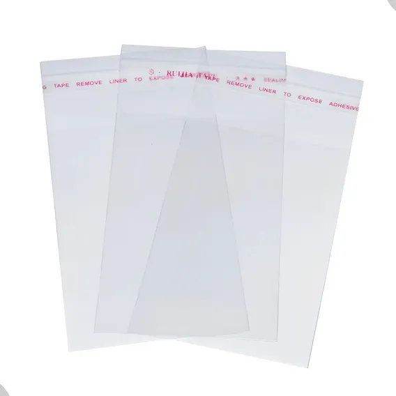 Saco Pp Adesivo 10cm X 15cm C/100 Bompack Foto 1