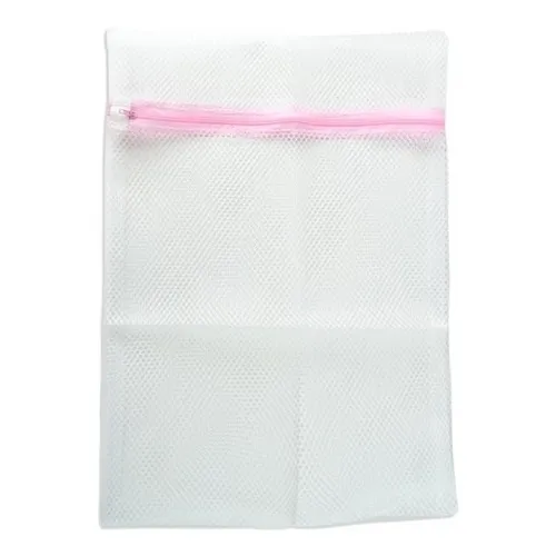 Saco Protetor Lavar Roupa Delicada E Lingerie 50x45cm Tam Foto 1