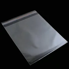 Saco Saquinho Adesivado Plástico Transparente 12x18 C/ 500un Foto mini 3