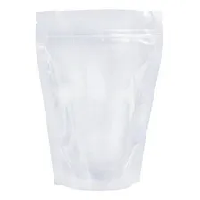 Saco Stand Up Pouch Transparente 12x17 Embalagem Zip 50un Foto mini  2