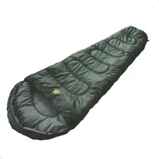 Saco Térmico De Dormir Camping Trilha Ultralight Guepardo Cor Verde Foto mini 1