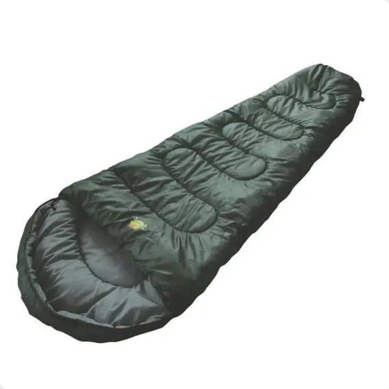 Saco Térmico De Dormir Camping Trilha Ultralight Guepardo Cor Verde Foto 1