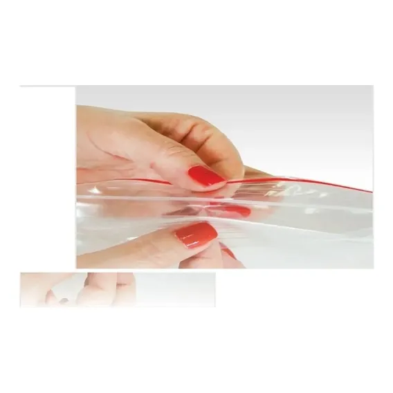 Saco Ziplock Saquinho Ziplock 18x23 C/15u Saquinho Plástico Foto 1