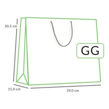 Sacola De Papel Pmg - Horizontal - Gg - Preto (4472) - Pc50 Foto mini 3