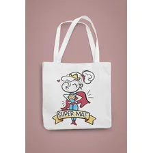 Sacola Ecobag Dia Das Mães Presente Super Mãe Lembrancinha Foto mini 2