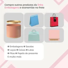 Sacola Kraft Para Delivery G 34x31x19cm Kit Com 50un Foto mini 4