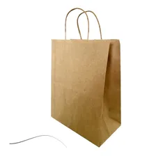 Sacola Papel Kraft Delivery Grande (30x31x19cm) - 50und Foto mini 1