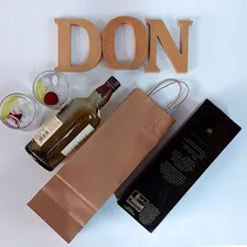 Sacola Papel Kraft Ideal Para Vinho 50 Unidades Foto mini 4