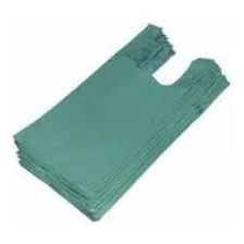 Sacola Plastica Reciclada Verde 60x80 Pc 10 Kg Aprox 220 Un Foto  mini 1