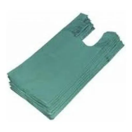 Sacola Plastica Reciclada Verde 60x80 Pc 10 Kg Aprox 220 Un Foto 1