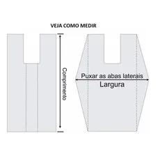 Sacola Plástica Reforçada Branca 50x60cm - 4kg Foto mini 4