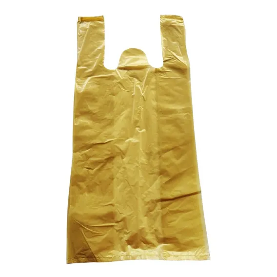 Sacola Reforçada Média 40x50 Amarelo Gerplás - C/3kg (1pct) Foto 1