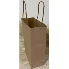 Sacolas Em Kraft Lisas Tamanho P 17,5x8,50x21,5 Foto mini 3