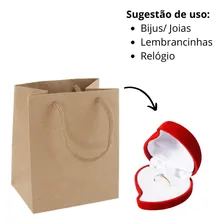 Sacolas Kraft - Pp - 12x10x7 - 50 Unidades Foto mini 2