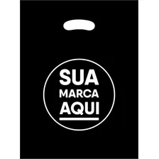 Sacolas Plásticas Personalizadas 40x50 1000 Un Cor Preta Foto mini 1