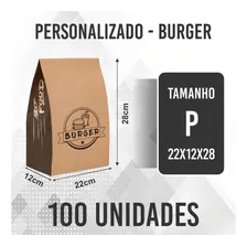 Sacos Kraft Fast Food Delivery Sos 100unid - P (22x12x28) Foto mini 4