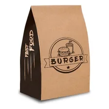 Sacos Kraft Fast Food Delivery Sos 100unid - P (22x12x28) Foto mini 1
