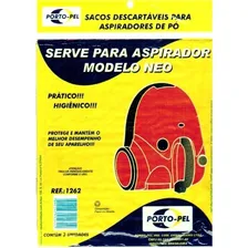 Sacos Para Aspirador De P贸 Modelo Neo C/3pcs Ref: 1262. Foto mini 1