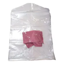 Sacos Plasticos Cristal P Lavanderia Loja Capas 50x75 25 Un Cor Incolor Foto mini 3