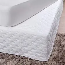 Saia Box Altenburg Solteiro Easy Fit - Branco Foto mini  2