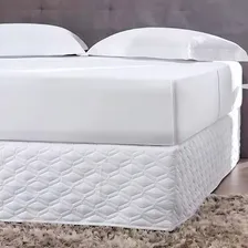 Saia Box Altenburg Solteiro Easy Fit - Branco Foto  mini 1