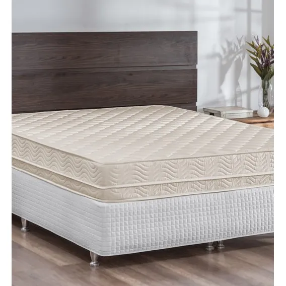 Saia Cama Box Lavive Probox Cama Solteiro Pastilha Poliéster Cor Branco Foto 1