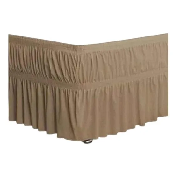 Saia Para Cama Box Casal King Pronta Foto 1