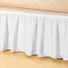 Saia Para Cama Box Conjugado Pratic Casal King Cor Branco Foto mini 2