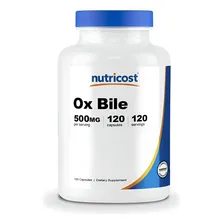 Sais Biliares Ox Bile 500mg 120 Capsulas Cod. 165 Foto mini 1