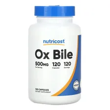 Sais Biliares Ox Bile 500mg 120 Capsulas Cod. 165 Foto mini 2