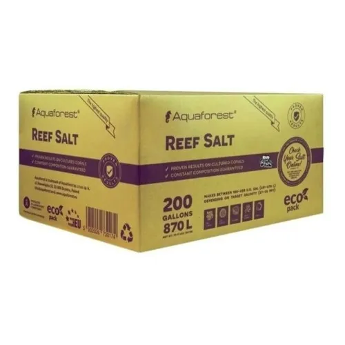 Sal Aquaforest Reef Salt 25kg Caixa Foto 1
