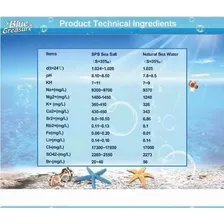 Sal Blue Treasure Reef Sea Salt 6,7kg Aquário Marinho Foto mini 4