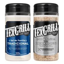 Sal De Parrilla + Sal Parrilla Pimenta 500g Texgrill Foto mini 1