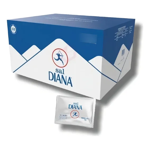 Sal Diana Sachê Refinado 1g Caixa Com 1000 Unidades Foto 1