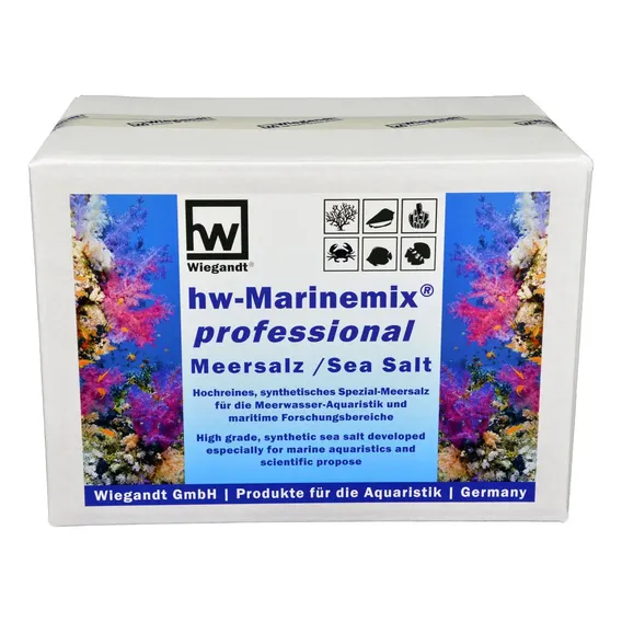 Sal Hw Marinemix Profissional Marinho AquƔrio Corais 20kg Foto 1