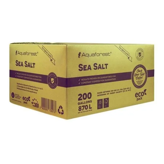 Sal Marinho Aquaforest Sea Salt 25kg Foto 1