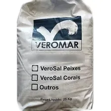 Sal Marinho Verosal Peixes 25kg Saco Aquário Peixes Veromar Foto mini  2