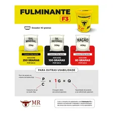Sal Mineral Fulminante F3, Combate Insetos, 6kg Foto mini 3