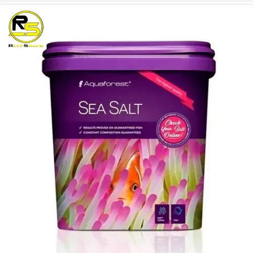 Sal para aquários Aquaforest SEA SALT Foto 1