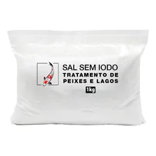 Sal Para Tratamento De Peixes Sem Iodo A Granel 1kg Foto mini  3