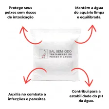 Sal Para Tratamento De Peixes Sem Iodo A Granel 1kg Foto mini 4