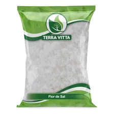 Sal sal de flor Terra Vitta Flor de sal em plástico 1 kg Foto mini 1