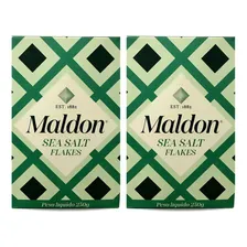 Sal sal integral Maldon Sal Marinho Integral Sal Integral Marinho em caixa 500 g pacote x 2 Foto mini 1