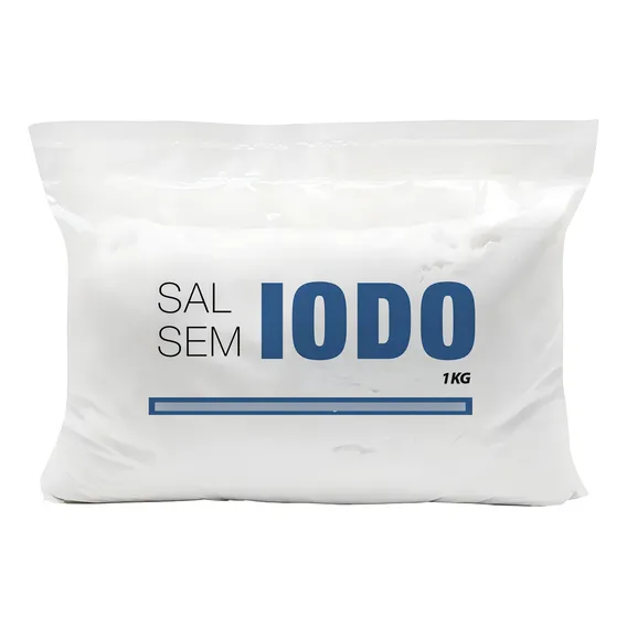 Sal Sem Iodo A Granel - 1kg Foto 1