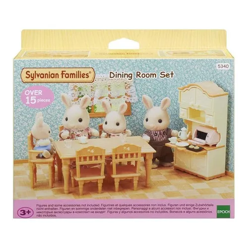 Sala De Jantar Sylvanian Families Dining Room Set Foto 1