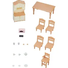 Sala De Jantar Sylvanian Families Dining Room Set Foto mini  2