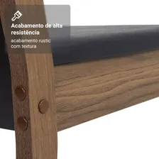 Sala jantar mesa tampo MDJA080007D8PT vidro 8 cadeiras cor rustic e preto Foto mini  3
