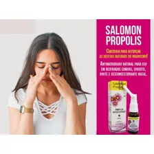 Salomon Própolis Nasal 20ml S/ Álcool Alta Qualidade Origina Foto  mini 1