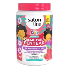 Salon Line Kit Creme, Creme 3 em 1, Gelatina e Óleo Morango Foto mini 3