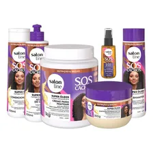 Salon Line Sos Cachos Super Oleos Nutritivo 06 Itens Foto mini 1